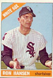 1966 Topps Baseball Cards      261     Ron Hansen
